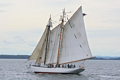 Schooner Bowdoin with Max-Prop automatic feathering propeller