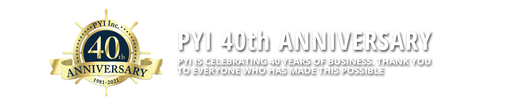 PYI 40th anniversary
